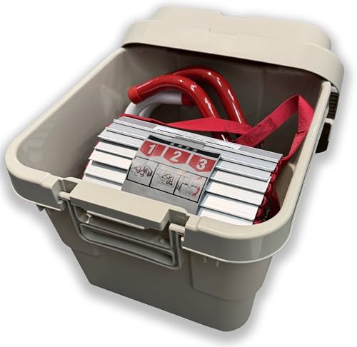 ノーブランド品 - 次世代避難はしご2階用 樹脂製ステップBOXセット KL